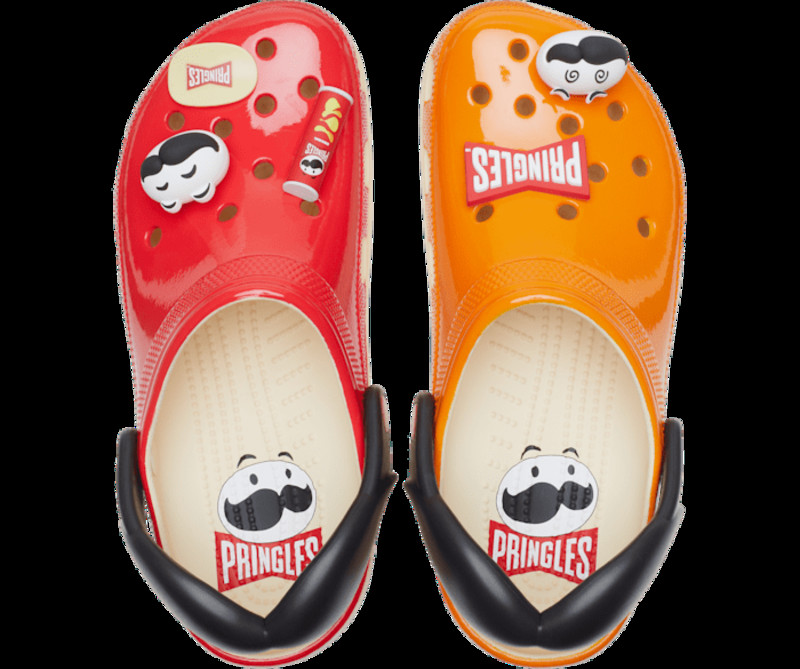 ◆CROCS◆ Pringles X Crocs Classic Clog Orange Red 2096426AD s-l1200.png